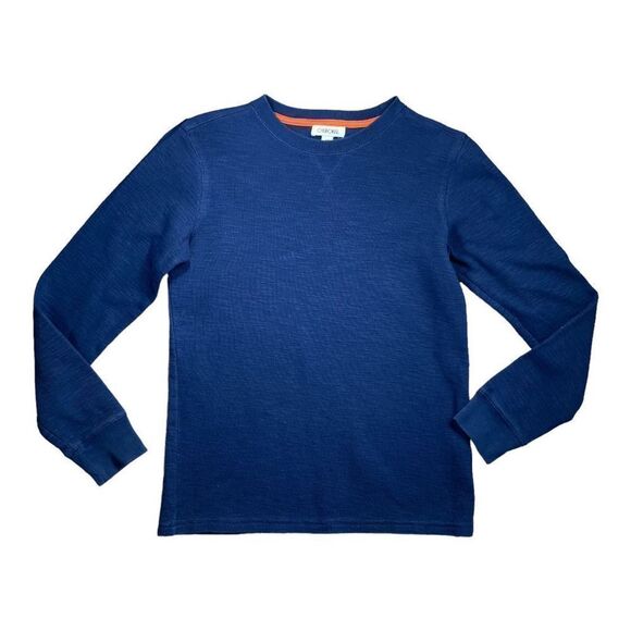 Cherokee Kids Navy Knit Top Sz L - Picture 2 of 10